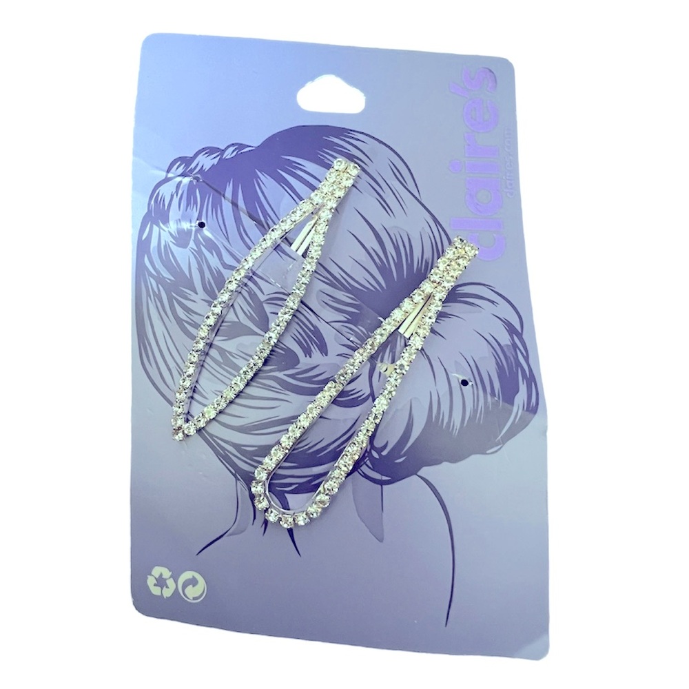 💖💎 2pack rhinestone hairpin